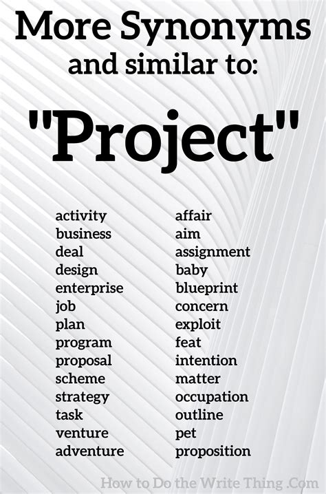 Group Project Synonym