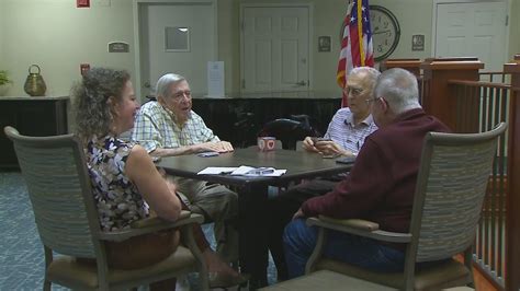 Group at suburban senior home shows there's no expiration date on friendship