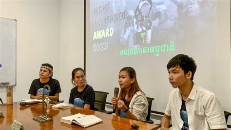 Group behind ‘alternative Nobel’ is concerned that Cambodia barred activists from going to Sweden