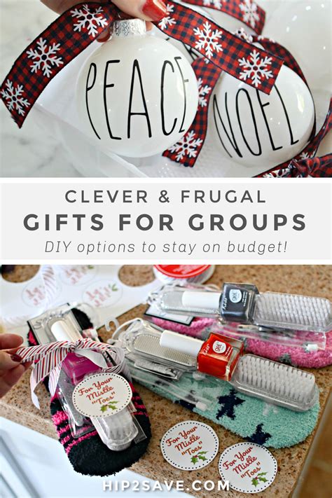 Group gifts. Find affordable and cute gifts for your friends or coworkers that are perfect for groups. From candles to temporary tattoos, from hair clips to skin care sets, these gifts … 
