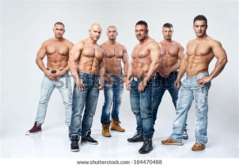 Group nude men
