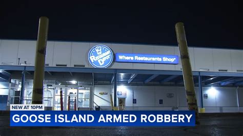 Group of 5 people robbed at gunpoint in Goose Island