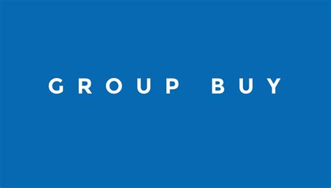 Groupbuy. Things To Know About Groupbuy. 