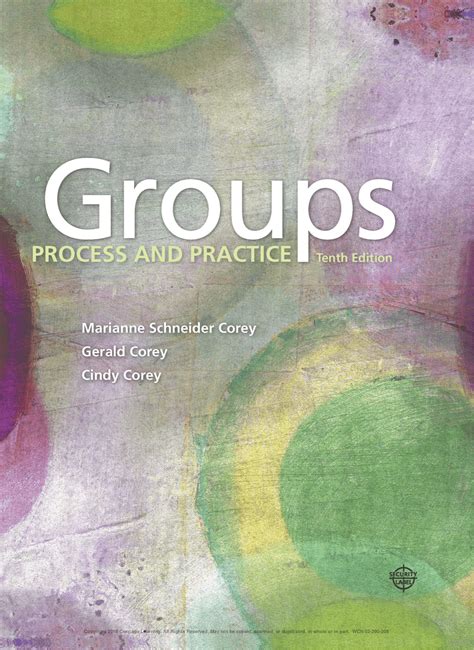 Read Online Groups Process And Practice By Marianne Schneider Corey