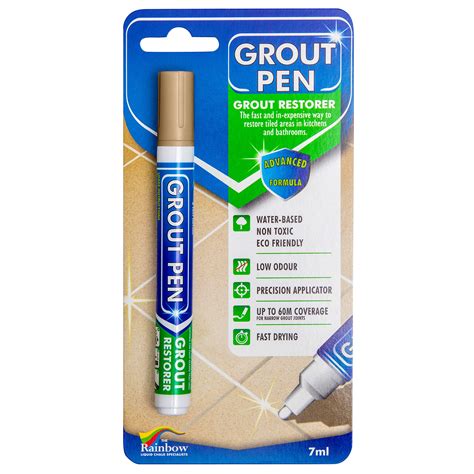 Grout Pen Beige Tile Paint Marker: Waterproof Grout …