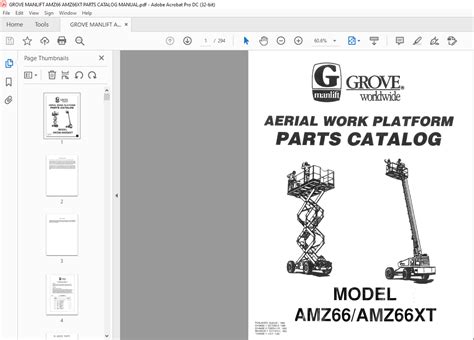Grove manlift amz 66 service manual. - Caterpillar d4d equipment parts manual ct p d4d 7r1.