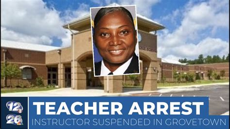 Grovetown teacher arrested. After a Grovetown High School teacher was arrested and suspended after allegedly hitting a student a week ago, the incident report has shed new details. By Staff Published : Jan. 12, 2024 at 4:24 ... 