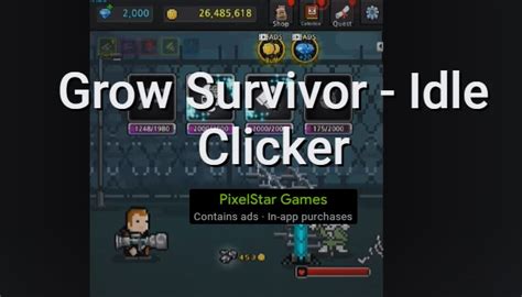 Grow Survivor Idle Clicker APK Download for Android 