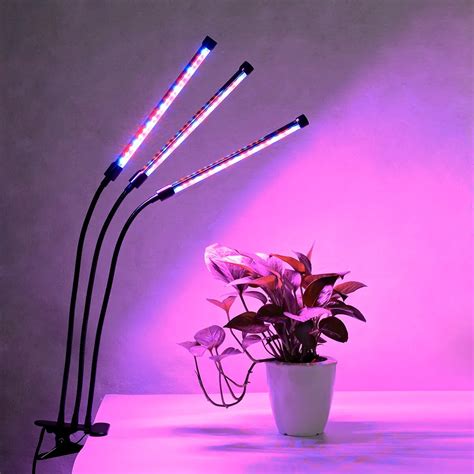 Grow lightly. Wolezek Grow Lights for Indoor Plants, Full Spectrum LED Plant Light, 6000K/3000K/660nm 2-Head Growing Lamp with Clip, Auto ON & Off Timer 6/12/16H, 3 Modes, 5-Level Dimmable, Use for Indoor Growth. … 