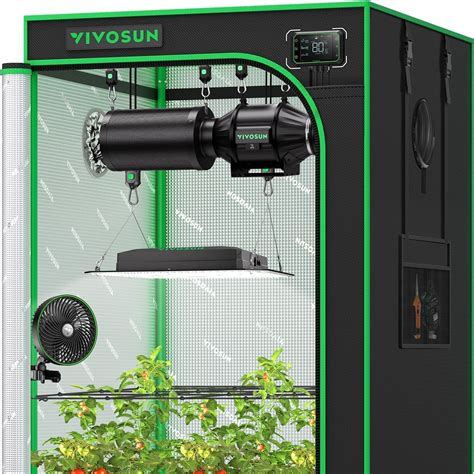 Grow tent and lights.  Independent Switches, Smart-Controlled Dual .  Fast shipping...