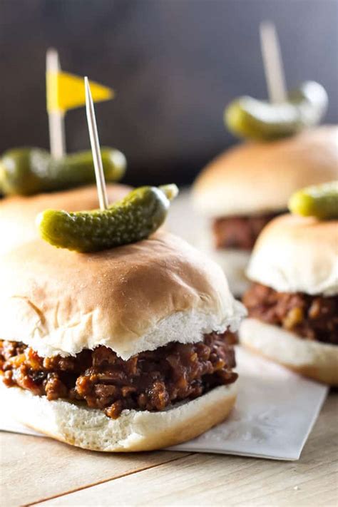 Grown-Up Sloppy Joes - Girl Gone Gourmet