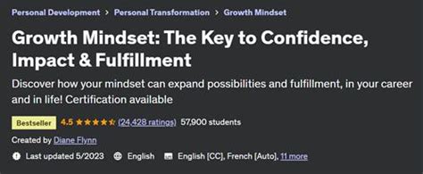 Growth Mindset: The Key to Confidence, Impact & Fulfillment