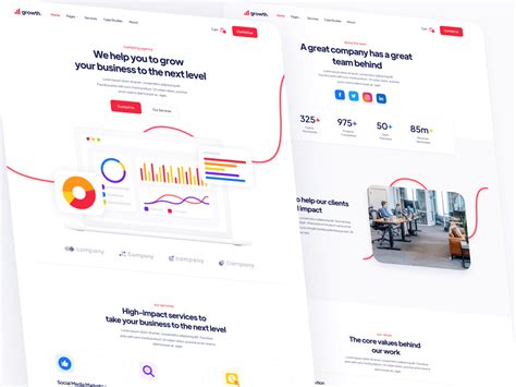 Growth Webflow Website Template