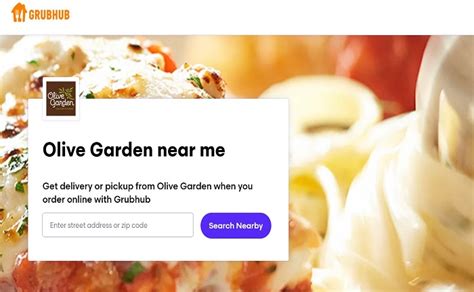 Grubhub olive garden. Things To Know About Grubhub olive garden. 
