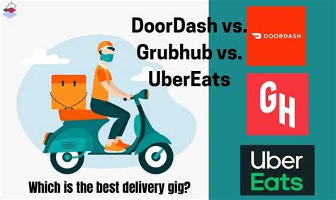 Grubhub or doordash. And, both DoorDash and Grubhub had a similar average annual salary between $25k – $50k. Again, the amount you earn is really based on how much you work per week. Try shooting for weekends where deliveries are busiest and work during peak hours. The best times to drive are usually between 11am – 2pm and 5pm – 8pm. 