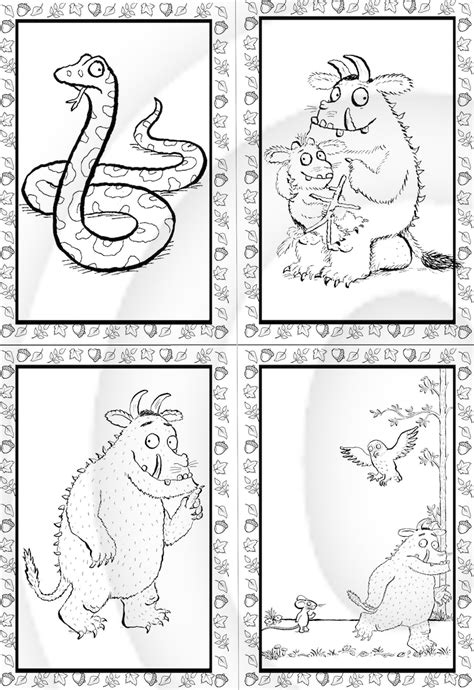Gruffalo Coloring Pages