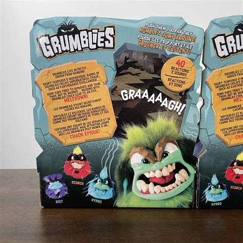 Grumblies Toy Review (Scorch, Tremor, Hydro, and Bolt)