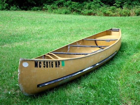 Grumman square stern canoe for sale. Grumman 17-foot Square Stern Canoe w/ 4HP Tohatsu $1,300. For sale:1974 Grumman 17-foot aluminum square stern canoe2012 Tohatsu 4HP 4-stroke outboard motorThis canoe and outboard are a great portable option for exploring lakes, ponds and rivers. 1974 Grumman canoe is built of strong and light aluminum, and stands up to operation in shallower ... 