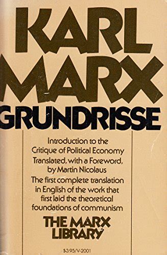 Download Grundrisse Foundations Of The Critique Of Political Economy By Karl Marx