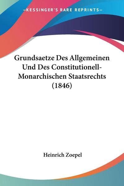 Grundsätze des allgemeinen und deutschen staatsrechts. - A pega rabilonga e outras historias de tesouros..
