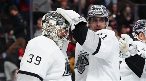 Grundstrom, Danault and Kopitar score as Kings build lead and hold on to beat Senators 3-2