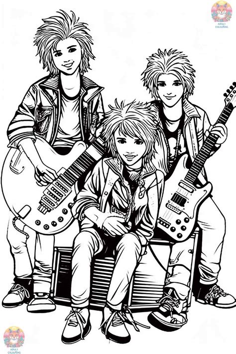 Grunge Coloring Pages