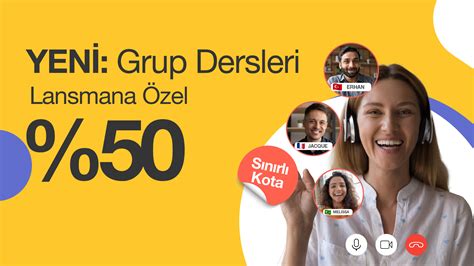 Grup dersleri Cambly.