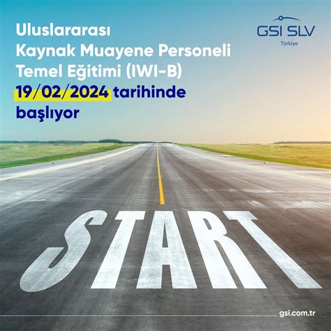 Gsi Slv Türkiye 13 Mayıs 2024'te başlayacak olan Uluslararası Kaynak . 