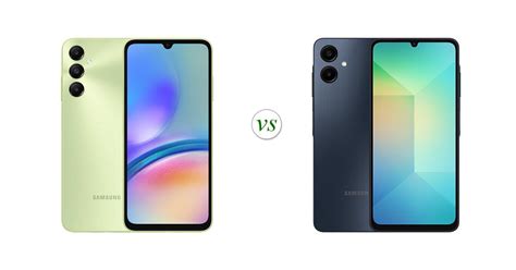 Gsmarena samsung a05s vs a06.  Detailed up-do-date specifications shown side by side.  See detai...