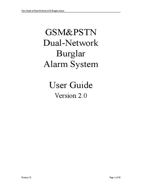 Gsmpstn dual network burglar alarm system user guide. - Ingersoll rand zx75 zx125 load excavator service repair manual download.