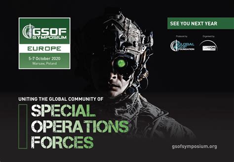 Gsof - GSOF is a non-profit organisation that aims to build and grow an international network of stakeholders for SOF capabilities and partnerships. It hosts a series of events, mainly in …