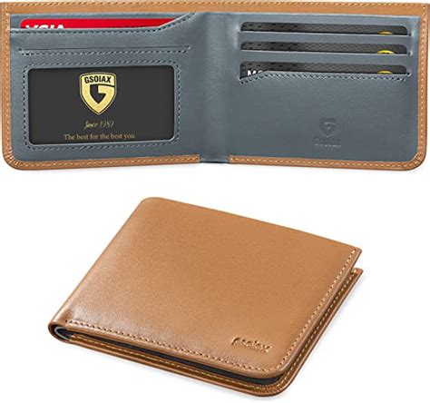 RFID Blocking Slim Bifold Genuine Leather Minimalist Front Pocket Wallets for Men with Money Clip Thin Mens. 33,787. 2K+ bought in past month. $2999. List: $34.95. Save 6% with coupon (some sizes/colors) FREE delivery Thu, Mar 7 on $35 of items shipped by Amazon. Or fastest delivery Wed, Mar 6. Small Business.. 