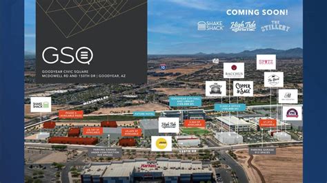 Gsq goodyear map.  It was planned from scratch.  The first parking Goodyear, Ar...