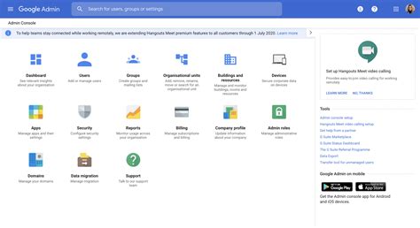 Gsuite admin. Education Fundamentals. A suite of tools that enables collaborative learning opportunities on a secure platform. 1. Get started. Includes teaching and learning essentials, like: Collaboration with Classroom, Docs, Sheets, Slides, Forms, Gmail, Drive, Meet, Sites, Chat, and Calendar. Security and administrative tools in the Google Admin console. 