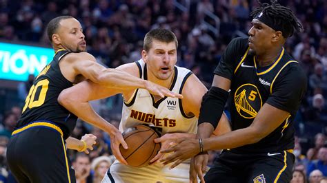 Gsw vs denver. Apr 27, 2022 4:41 PM EDT. The unexpected Game 5 between the Golden State Warriors and Denver Nuggets is here. It looked like the Warriors were going to walk away with a sweep, but somehow the ... 