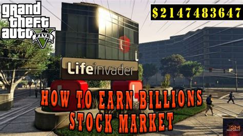 Gta 5 stock market lifeinvader. .  ...
