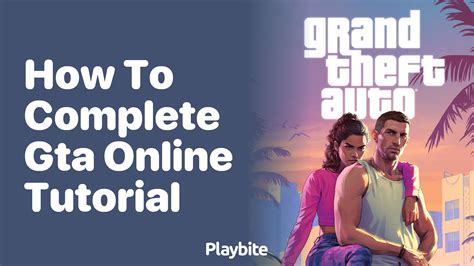 Gta Online Tutorial