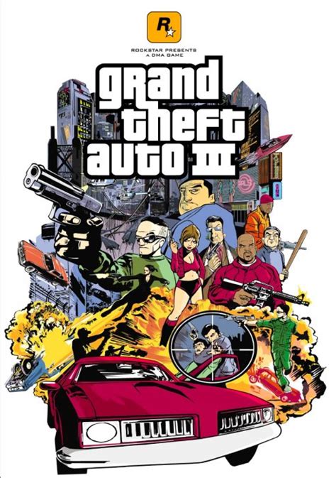 Grand Theft Auto III (lyhennettynä GTA III tai GTA3) on DMA Designin ja Rockstar Viennan kehittämä sekä Rockstar Gamesin julkaisema Grand Theft Auto .... 
