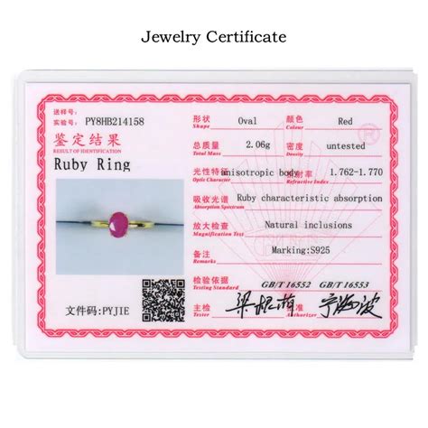 Gtc Certificate Jewelry