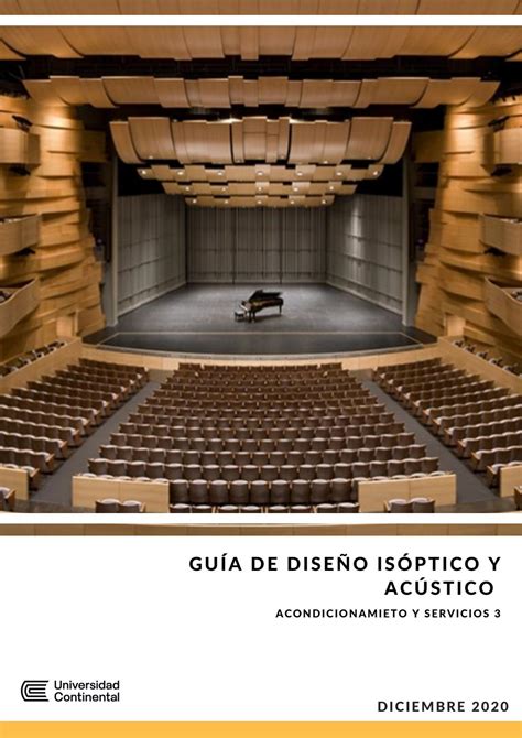 Guía de diseño de Isóptica y Acústica para Cines, Aulas y ... - Issuu