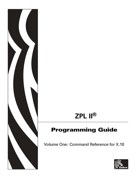 Guía de programación de zebra zpl. - 5th wheel reese hitches install manual.