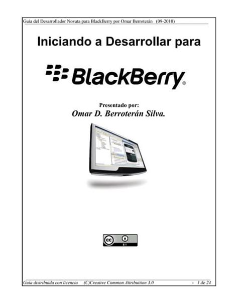 Guía del desarrollador del navegador blackberry. - Bilanci xls una guida passo passo alla creazione di bilanci usando microsoft excel.