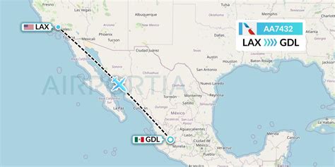 The average flight time from Guadalajara to Los Angeles is 3 hours. The flight distance is 2106 km / 1308 miles and the average flight speed is 688 km/h / 428 mph. ... AM782 and Guadalajara GDL to Los Angeles LAX Flights. Flight AM782 is code-shared by 4 airlines using the flight numbers DL7972, KE7960, VS7515, WS6139. Other flights ….