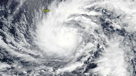 Guam braces to take a hit from Typhoon Mawar as the storm heads toward the Pacific US territory