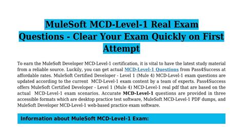 Guaranteed MCD-Level-1 Questions Answers