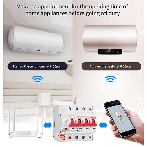 Guaranteed Quality RISIN Tuya WIFI Circuit Breaker Smart Life APP Timer …