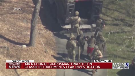 Guardsman arrested in leak of classified military documents