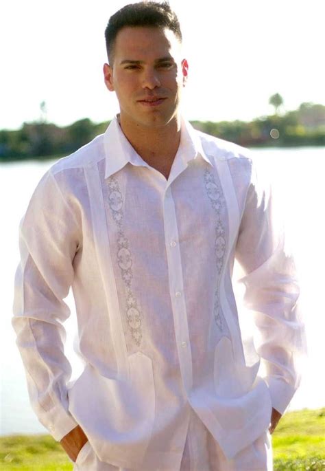 Guayabera Shirts, Mens Beach Wedding Attire, …