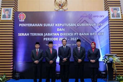 Gubernur DIY Resmi Tetapkan Direksi Bank BPD DIY Periode …