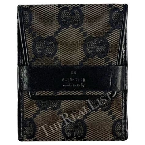 Gucci GG Canvas Condom Holder - Brown Travel, …